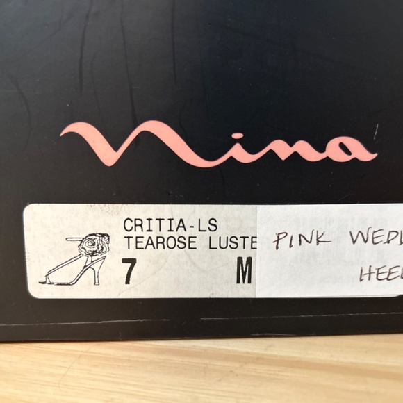 Nina “Critia” Tearose. Sz 7. (worn once lol for wedding) - Picture 3 of 7